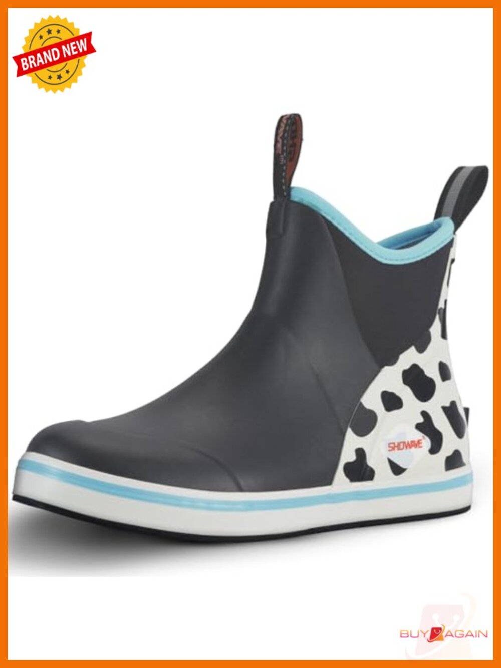 Women's Waterproof Ankle Rain Boots | Non-Slip Rubber Mud Boots for Gardening
